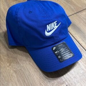 Nike Royal Blue Cap with White Logo